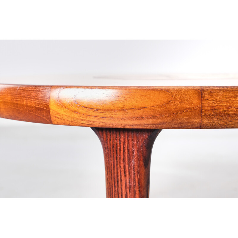 Vintage rosewood coffee table by Poul H. Poulsen for Gangsø, 1970