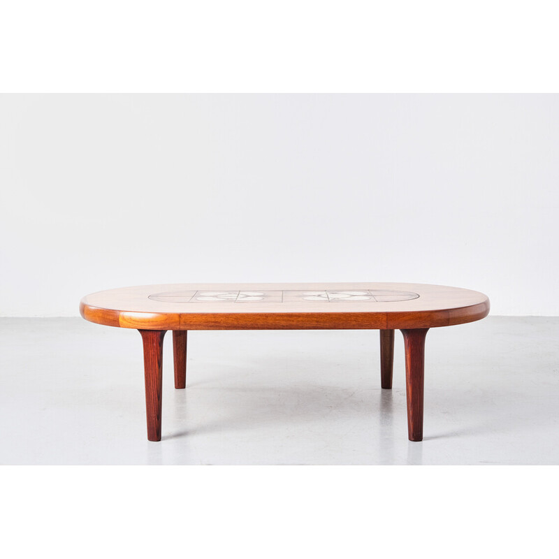 Vintage rosewood coffee table by Poul H. Poulsen for Gangsø, 1970