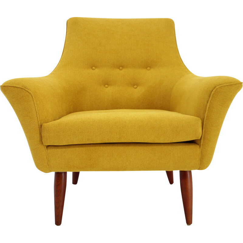 Sillón tapizado vintage, 1960