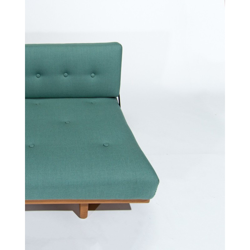 Vintage oakwood sofabed by Borge Mogensen for Fredericia Stolefabrik, 1950