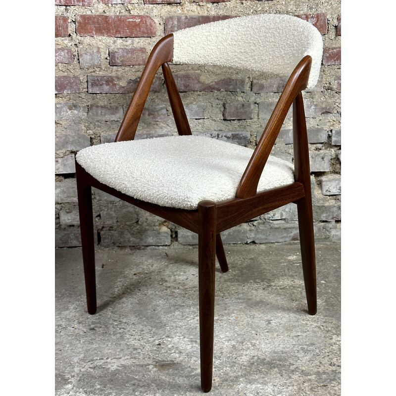 Set of 8 vintage chairs model 31 by Kaï Kristiansen, 1960