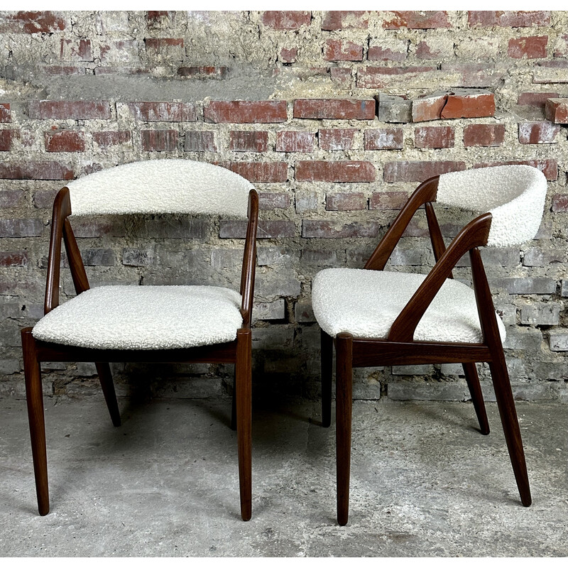 Lot de 8 chaises vintage modèle 31 par Kaï Kristiansen, 1960