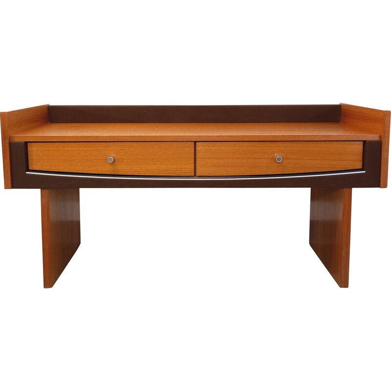 Tavolino da toilette scandinavo in teak, 1960-1970