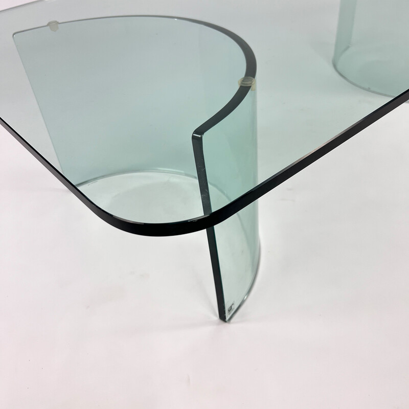 Table basse vintage postmoderne Adam par Gallotti et Radice, 1980