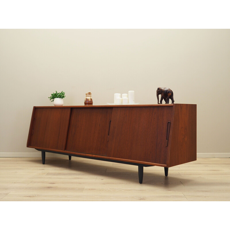 Vintage teak sideboard, Denmark 1970s