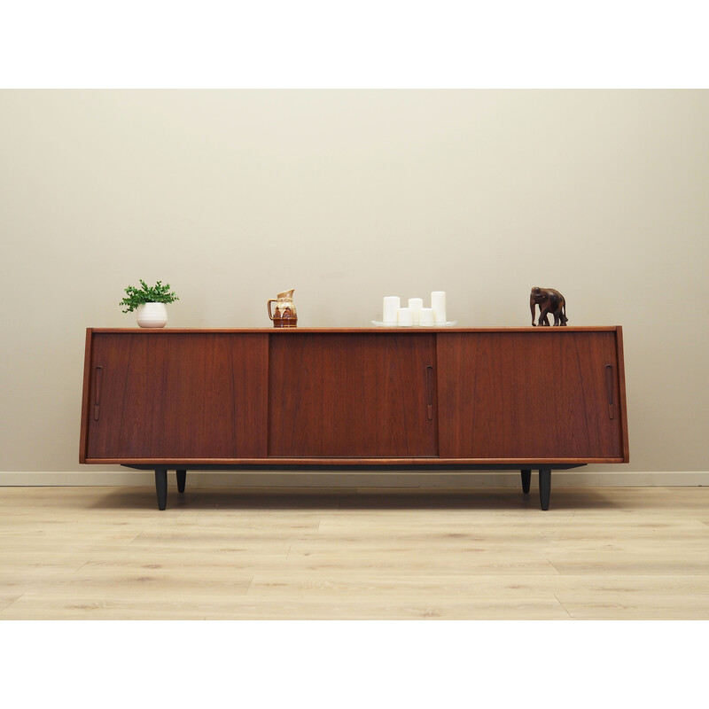 Vintage teak sideboard, Denmark 1970s