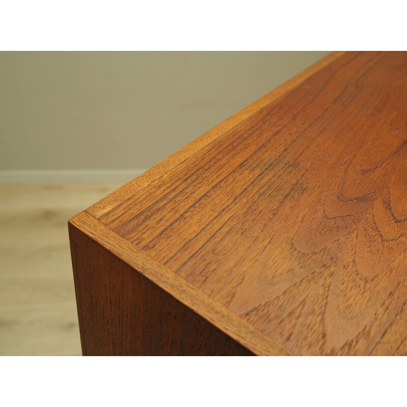 Vintage teak highboard, Denmark 1960s