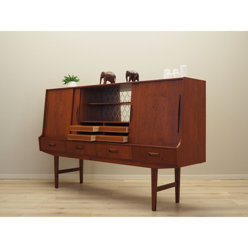 Credenza vintage in teak, Danimarca 1960