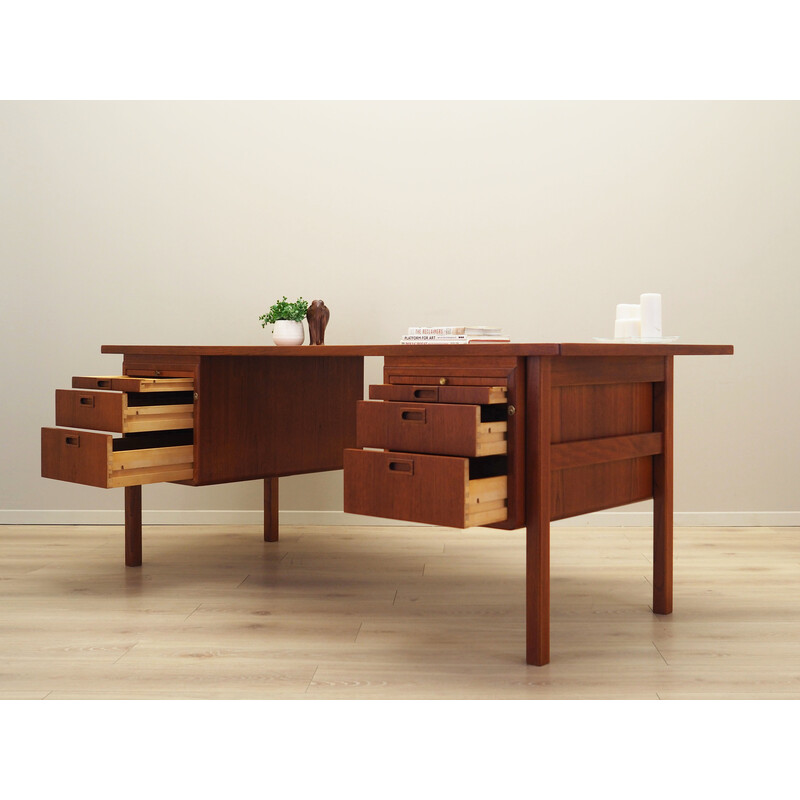 Bureau vintage en teck par Åtvidaberg, Suède 1970