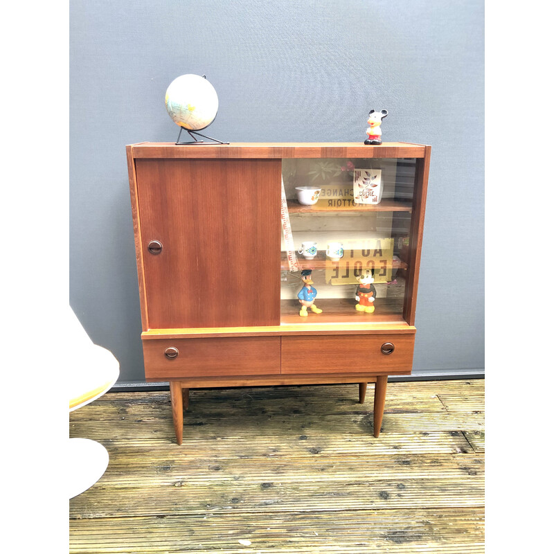 Vintage rosewood highboard