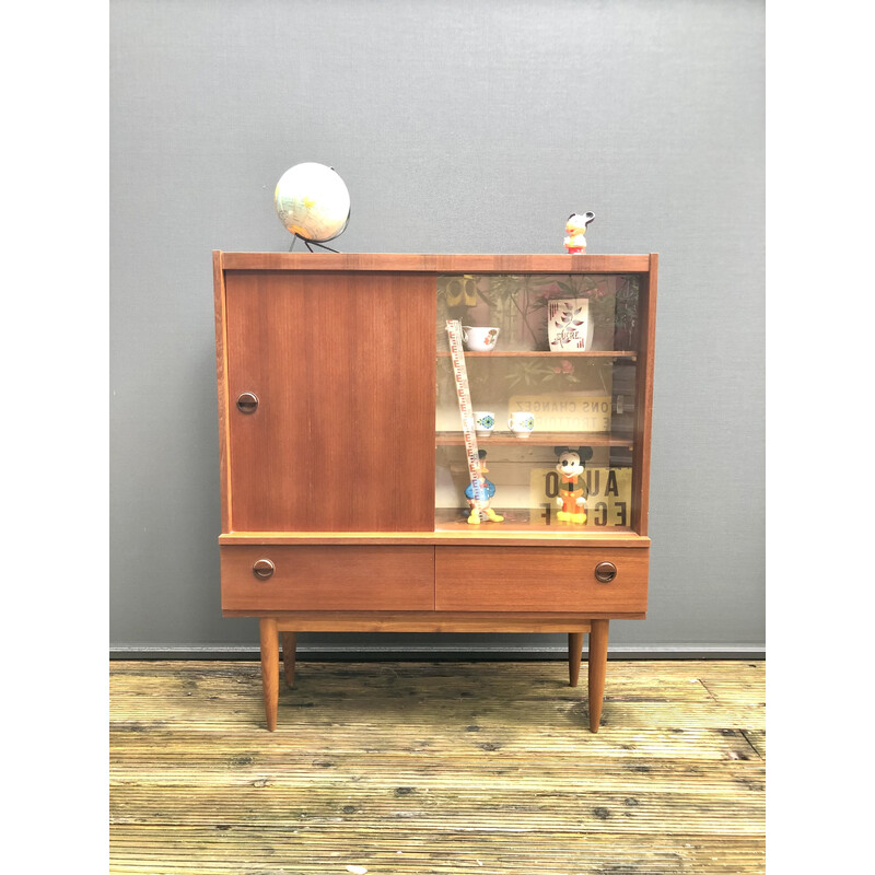 Vintage rosewood highboard