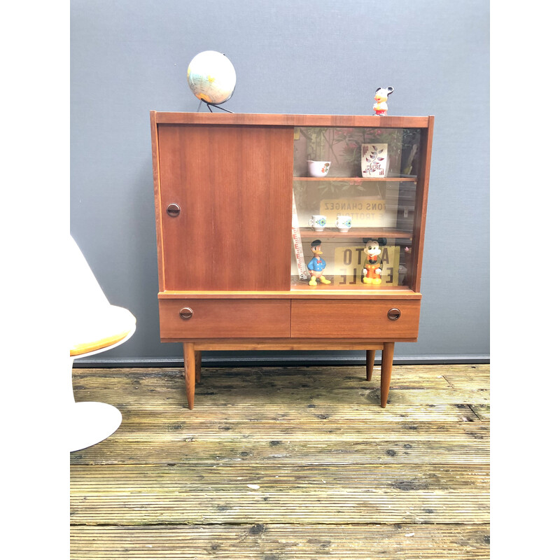 Vintage rosewood highboard