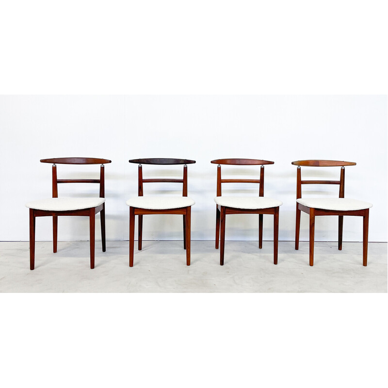 Set van 4 vintage stoelen van Vestervig Eriksen, Denemarken 1960