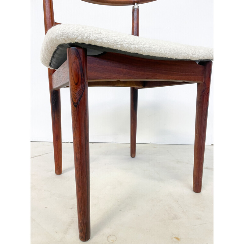 Set of 4 vintage chairs by Vestervig Eriksen, Denmark 1960