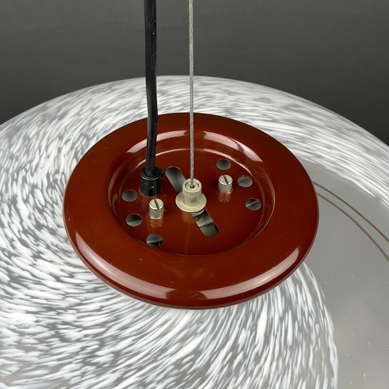 Vintage Murano glass pendant lamp, Italy 1970