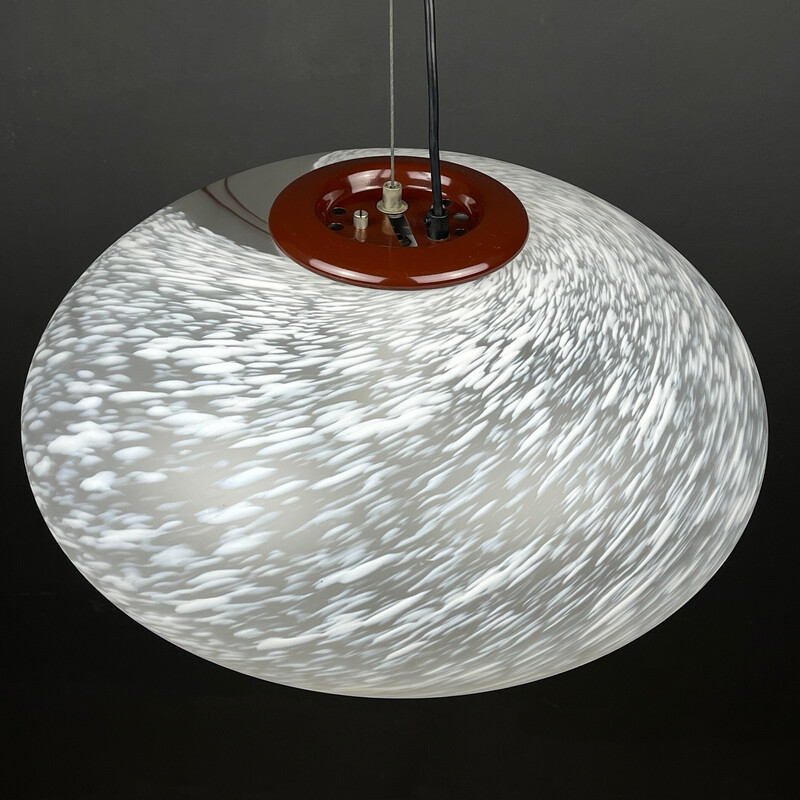 Vintage Murano glass pendant lamp, Italy 1970