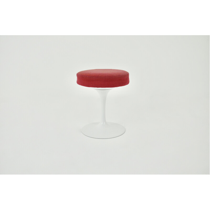 Vintage-Hocker Tulipe aus Aluminium von Eero Saarinen für Knoll International, 1970