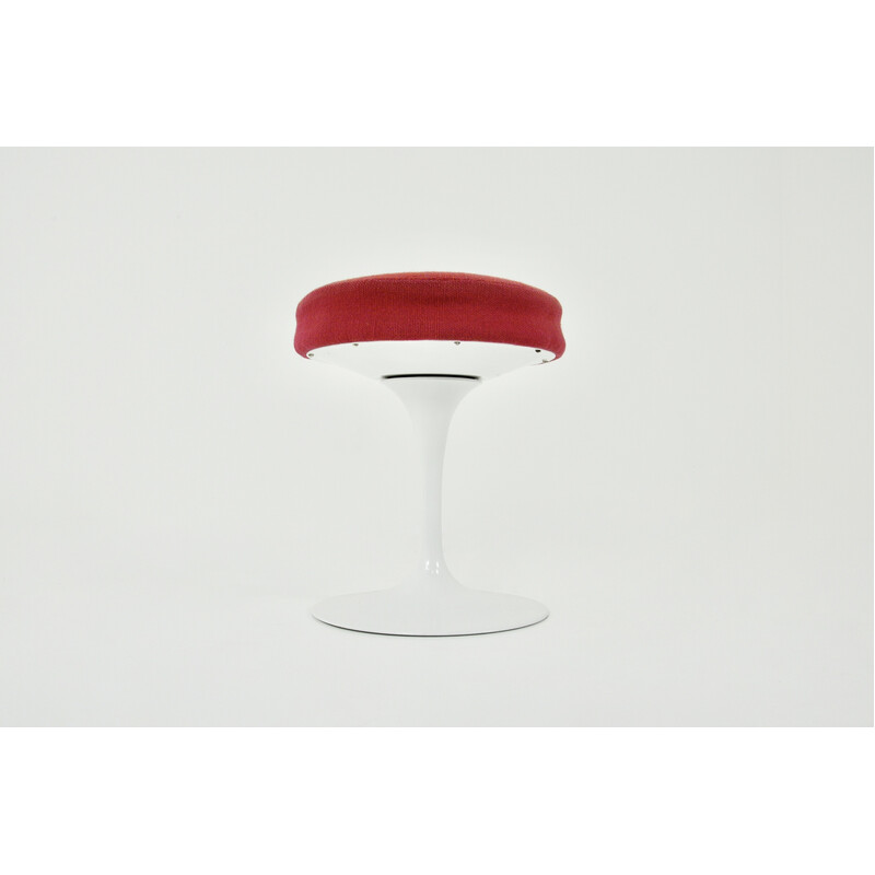 Vintage-Hocker Tulipe aus Aluminium von Eero Saarinen für Knoll International, 1970