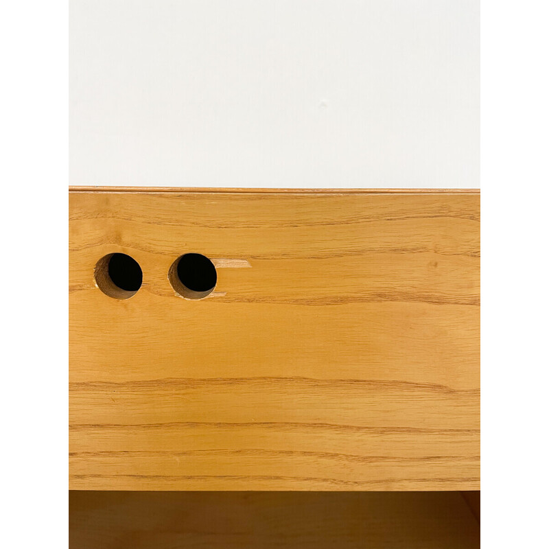 Vintage wooden chest of drawers by Derk Jan de Vries for Domus, 1960