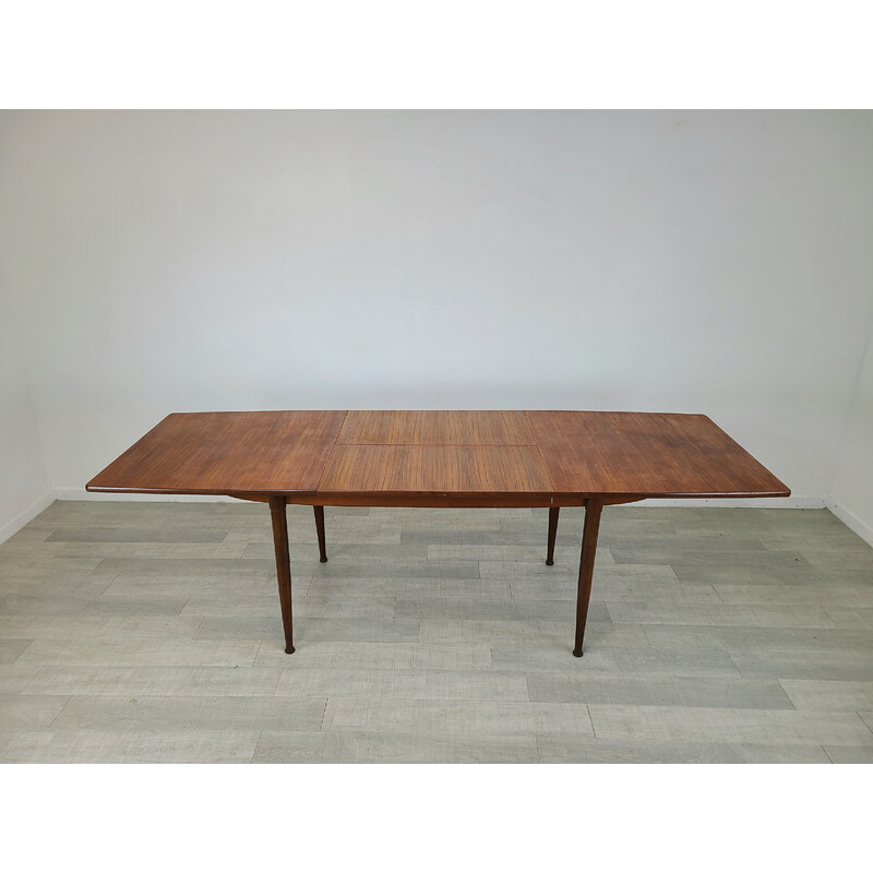 Vintage Scandinavian dining table in teak, 1960