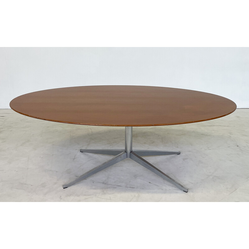 Mid-century oval dining table by Florence Knoll, 1960s