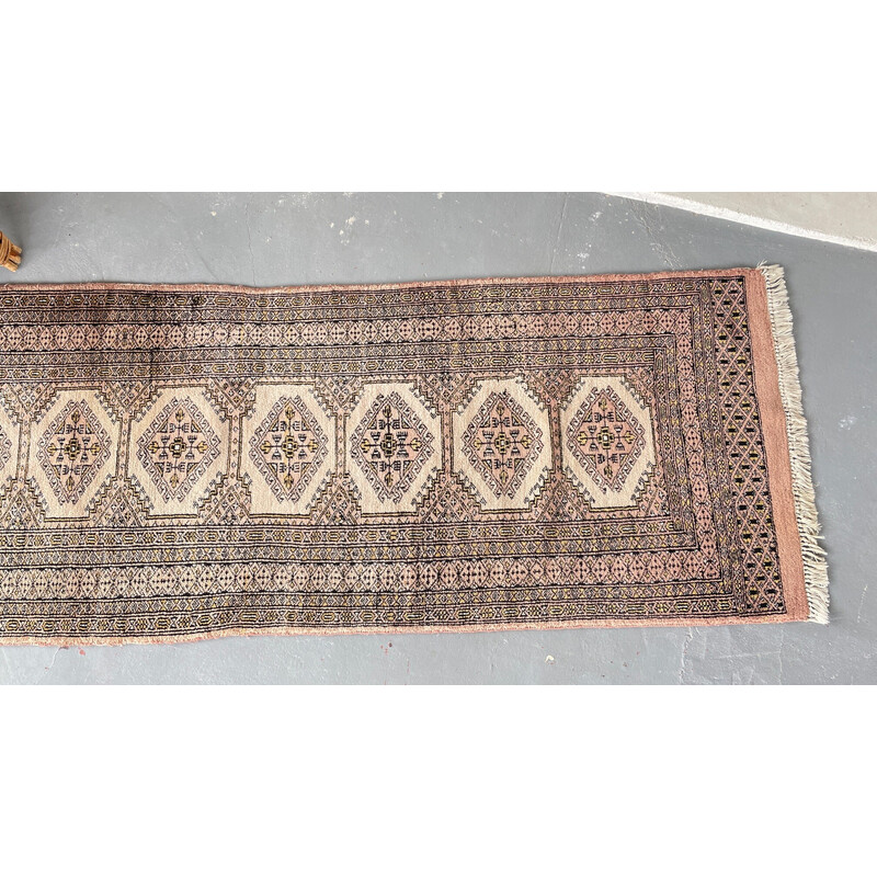 Tapis de couloir oriental vintage