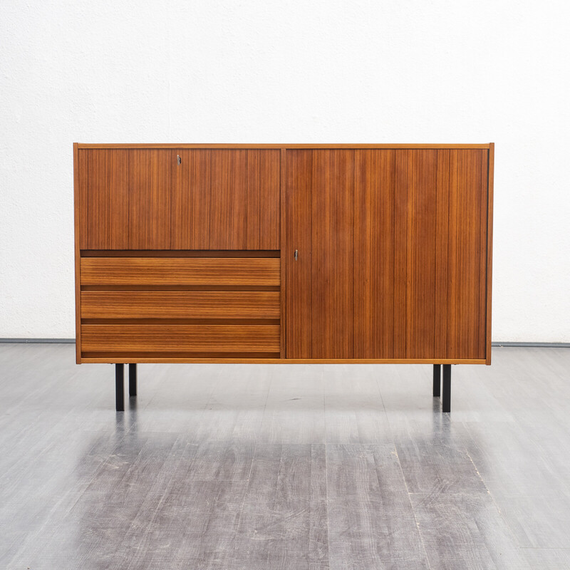 Credenza vintage in noce, 1960