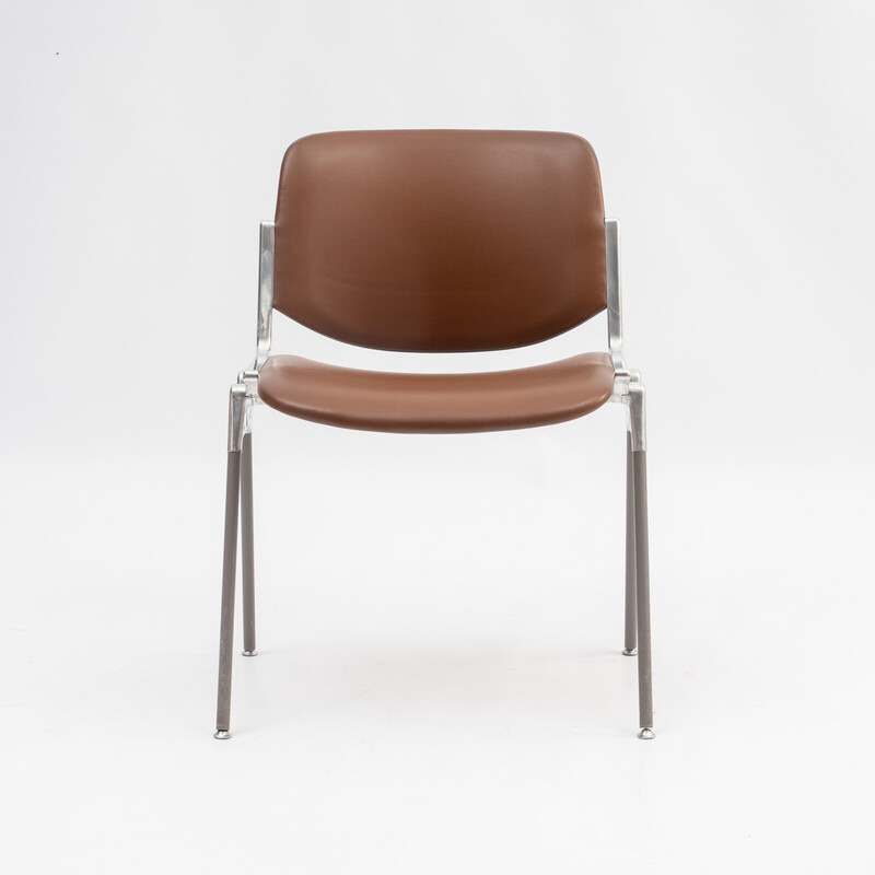 Set of 4 vintage chairs model Dsc106 by Castelli Piretti, 1970