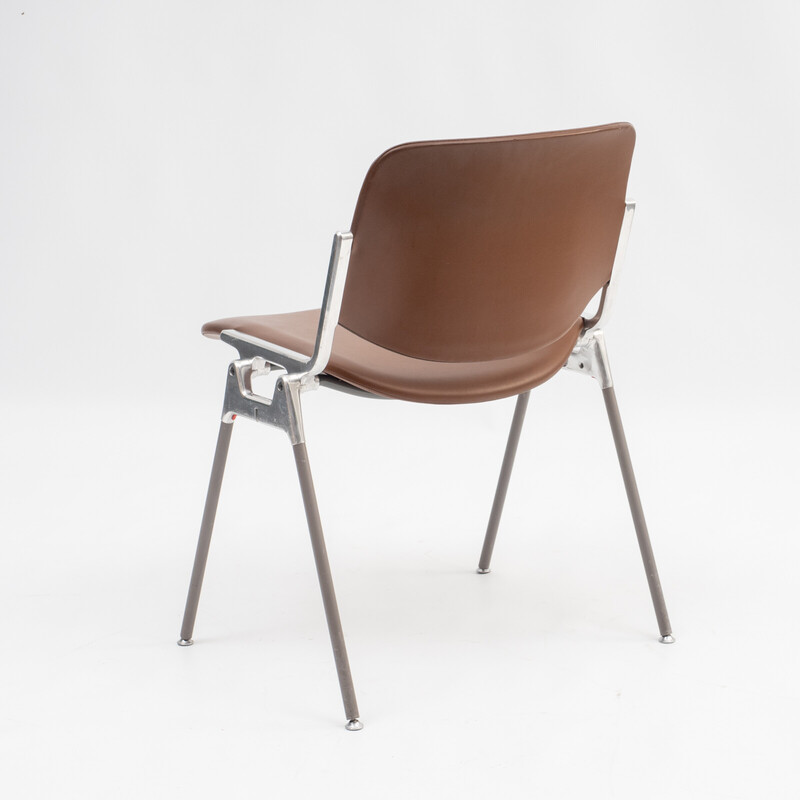 Set of 4 vintage chairs model Dsc106 by Castelli Piretti, 1970