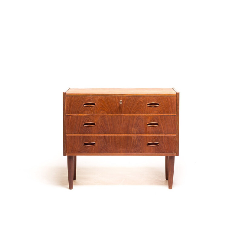 Vintage danish teak chest of drawers - 1960s