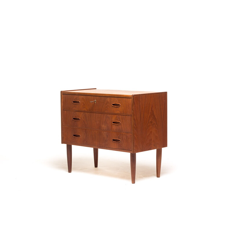 Vintage danish teak chest of drawers - 1960s