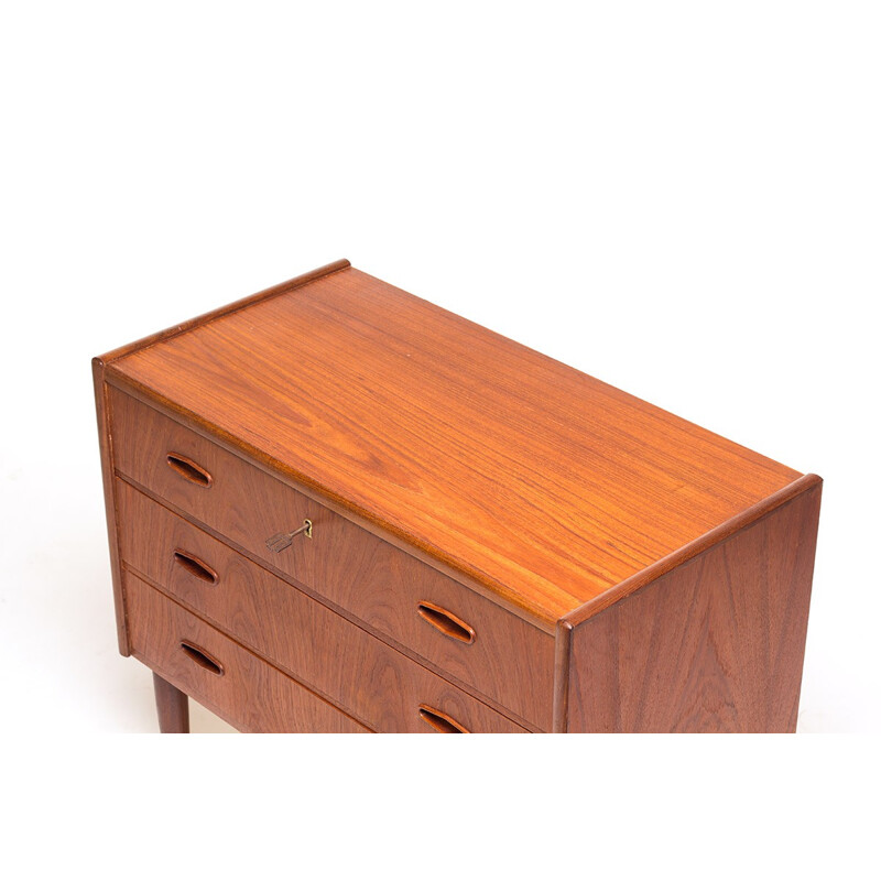 Vintage danish teak chest of drawers - 1960s