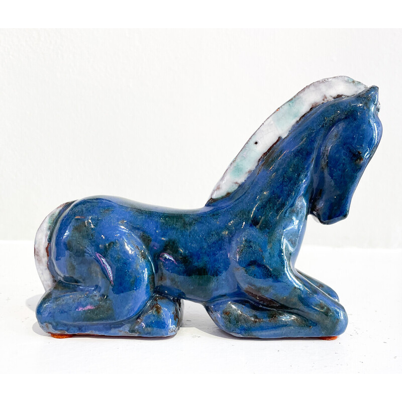 Vintage ceramic horse, Germany