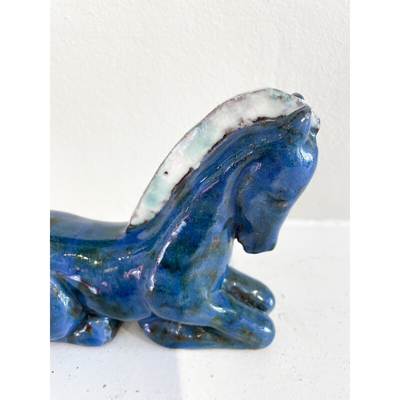 Vintage ceramic horse, Germany