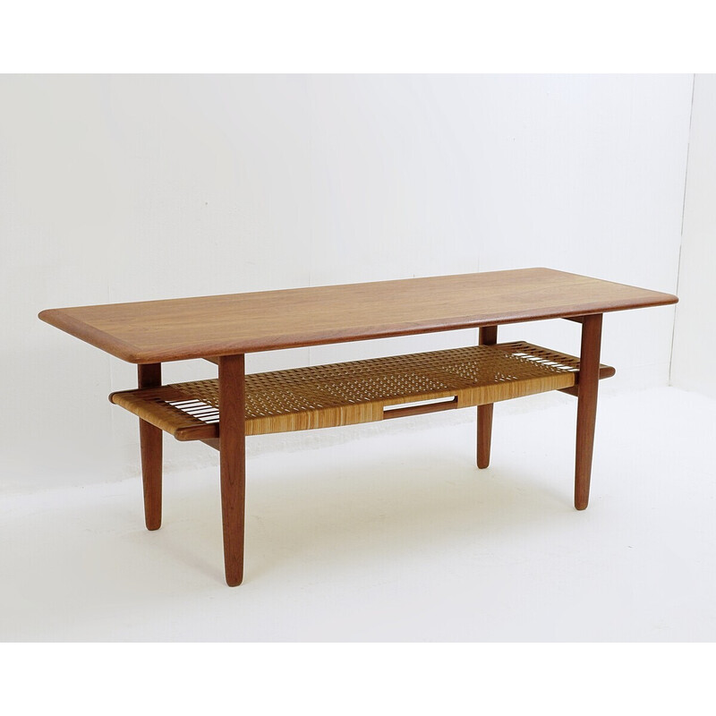 Mid-century Danish coffee table by Kurt Østervig for Jason Møble, 1960s