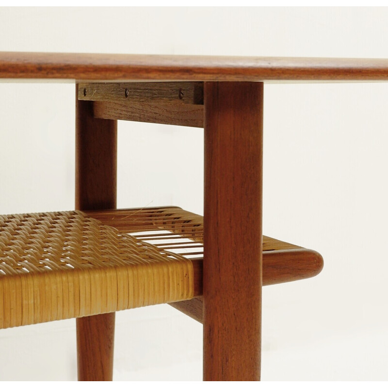 Tavolino danese di metà secolo di Kurt Østervig per Jason Møble, 1960