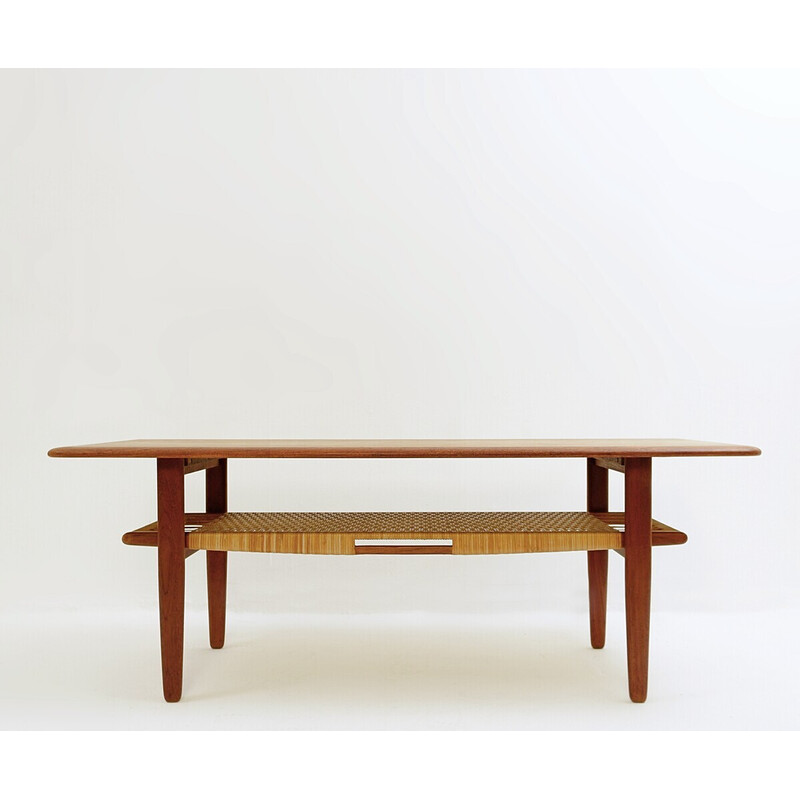 Mid-century Danish coffee table by Kurt Østervig for Jason Møble, 1960s