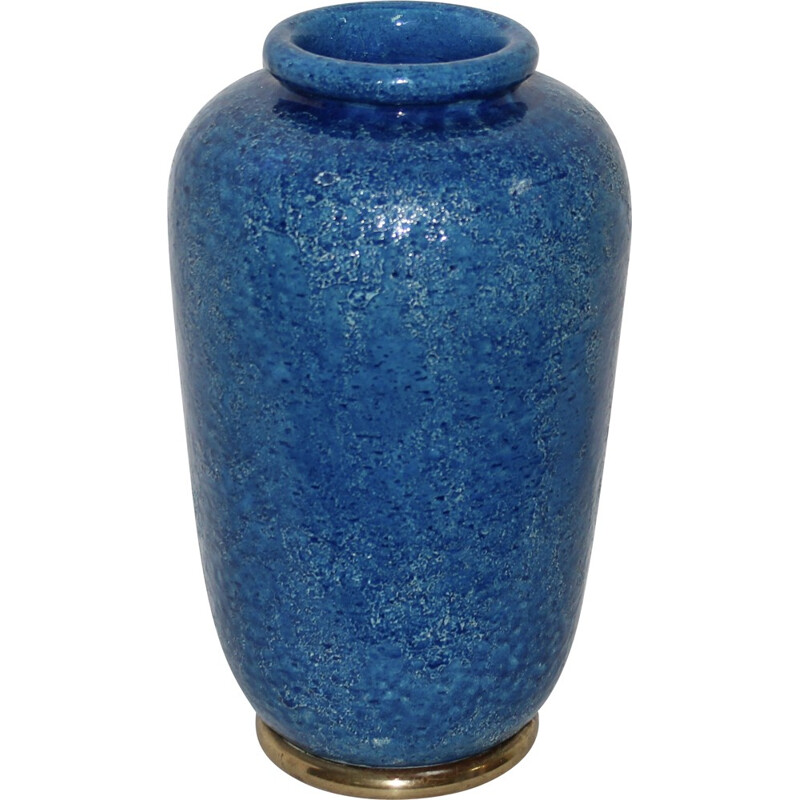 Blue Vase, Bitossi - Aldo Londi - 1960s