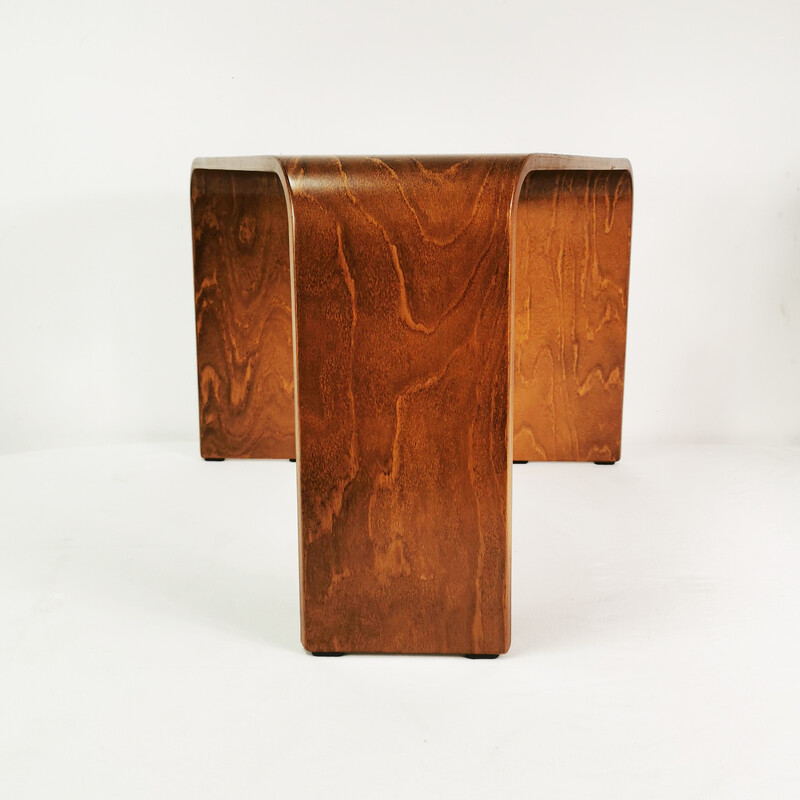 Vintage postmodern coffee table, Norway 1980s