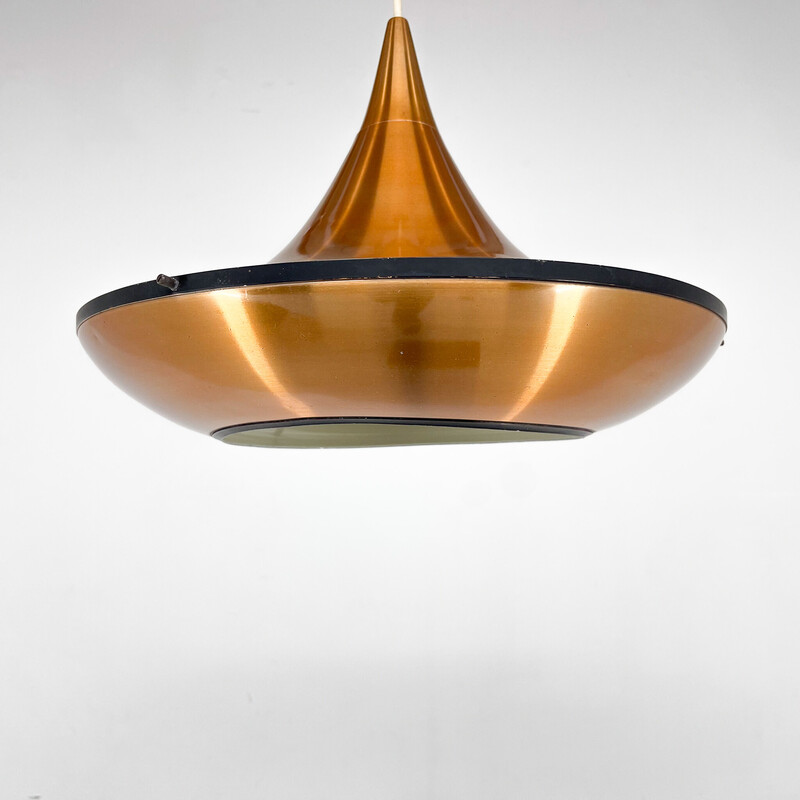 Mid-century metal pendant lamp, Germany