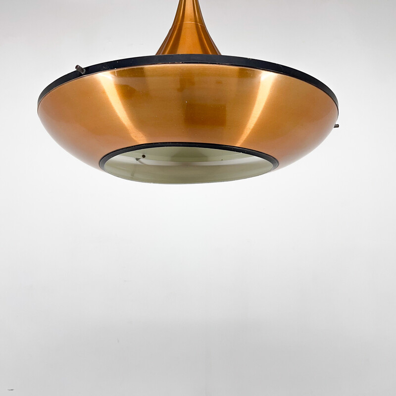 Mid-century metal pendant lamp, Germany