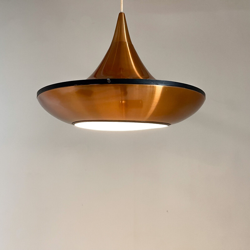 Mid-century metal pendant lamp, Germany