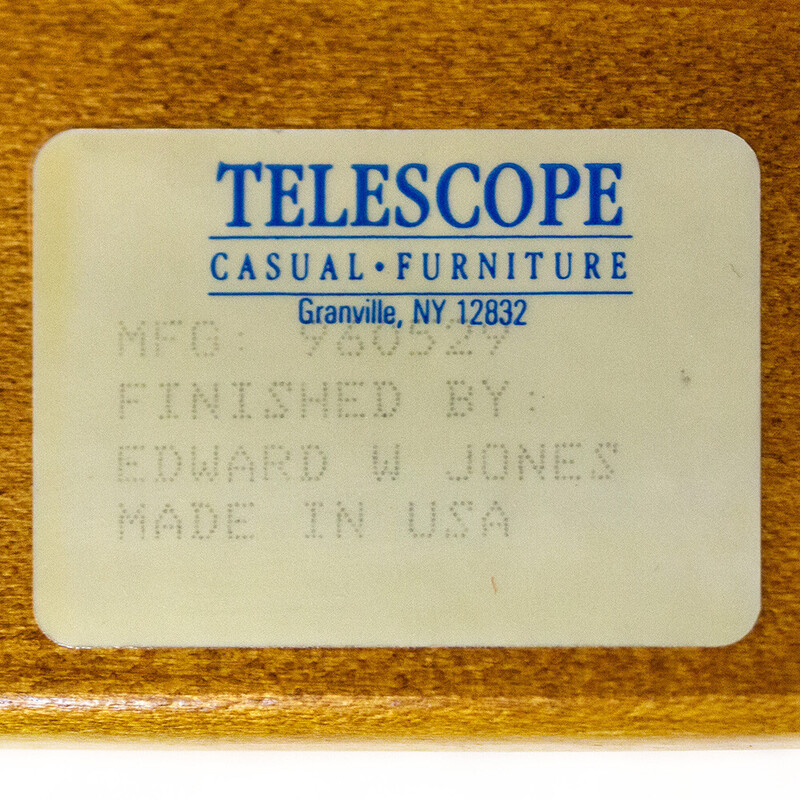 Poltrona de director vintage da Telescope Casual Furniture, década de 1970