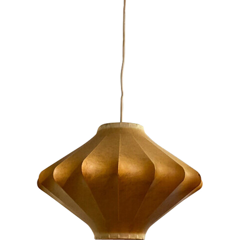 Midden-eeuwse hanglamp van Achille Castiglioni, Italië 1960