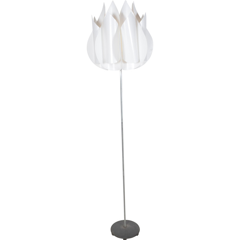 Vintage tulp vloerlamp van Brylle en Jacobsen voor Ikea, 1970