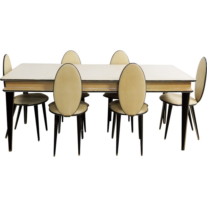 Mid-Century Harrods dining set by Umberto Mascagni - 1950s