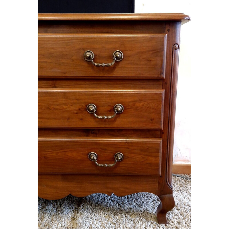 Vintage walnut chest of drawers