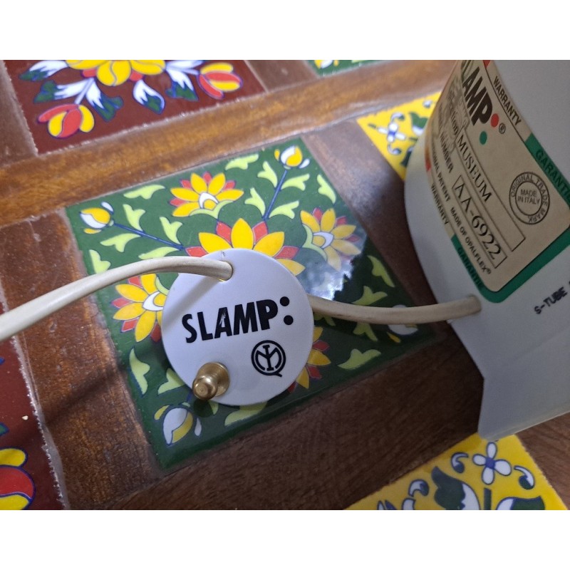 Candeeiro de mesa Slamp vintage, Itália