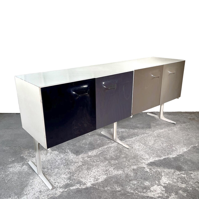 Vintage Df 2000 sideboard by Raymond Loewy for Doubinsky Frères, 1965