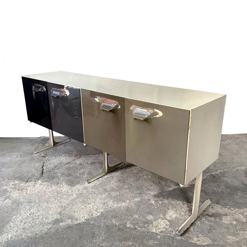 Vintage Df 2000 sideboard by Raymond Loewy for Doubinsky Frères, 1965